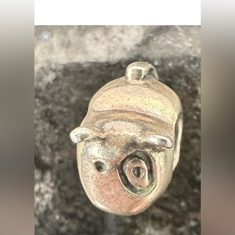 Authentic  PANDORA Spot the Dog Bead Charm #790258 Puppy